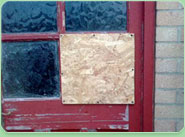 boarded up Hounslow